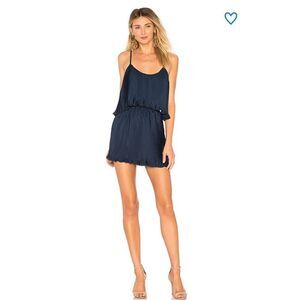 superdown tawnie cami dress in navy blue size S